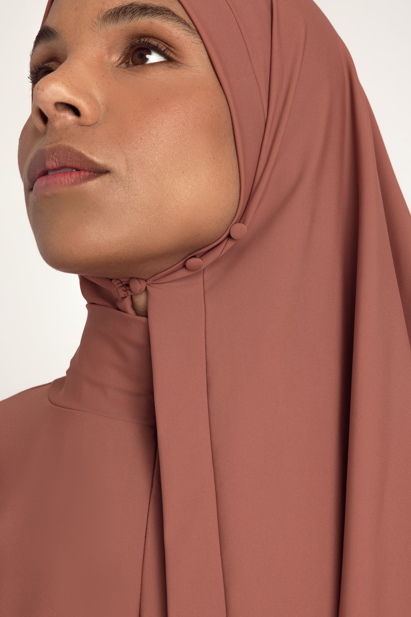 Swim Hijab - Cedar Wood