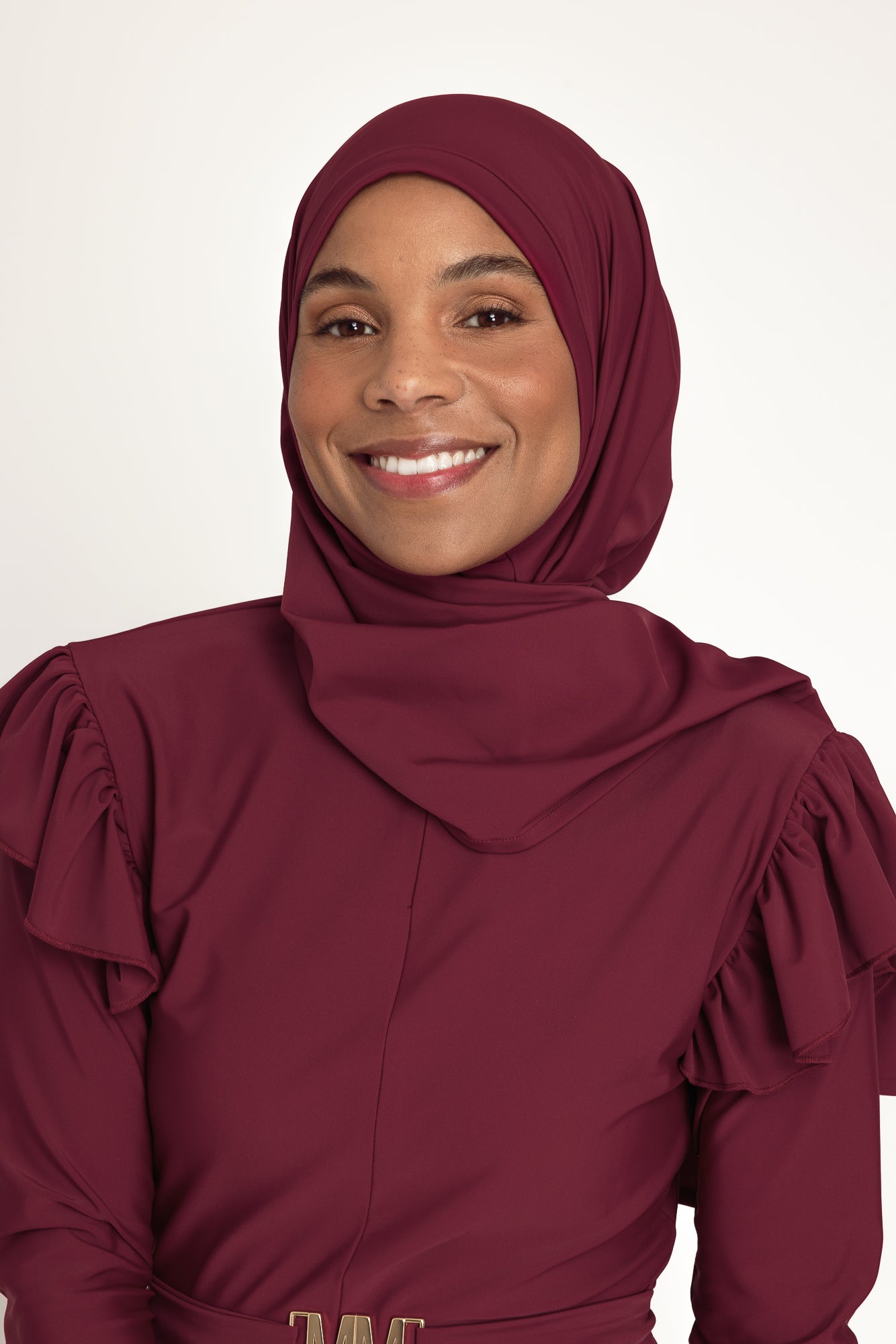 Swim Hijab - Tibetan Red